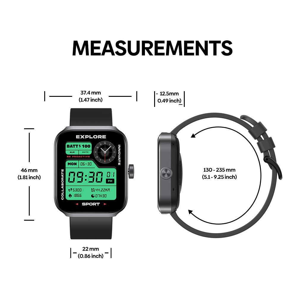 ZEBLAZE Beyond 3 Plus 1.78-inch AMOLED Screen Bluetooth-compatible Call Smart Watch Health Monitoring Sports Watch