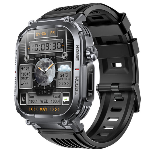 S320B 2.02-inch Bluetooth-compatible Call Smart Watch Health Monitoring Compass Function Waterproof Sports Watch