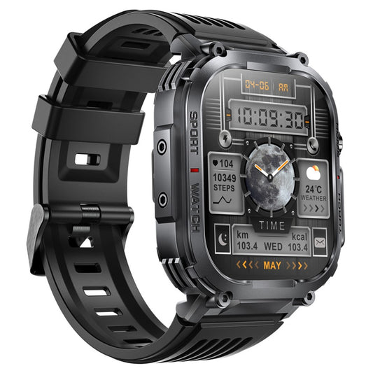 S320B 2.02-inch Bluetooth-compatible Call Smart Watch Health Monitoring Compass Function Waterproof Sports Watch