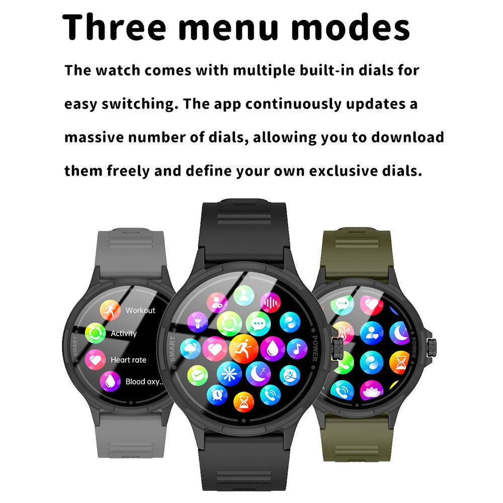 Y25 1.43-inch AMOLED Screen Bluetooth-compatible Call Smart Watch Health Monitoring Multiple Sports Modest Smart Bracelet