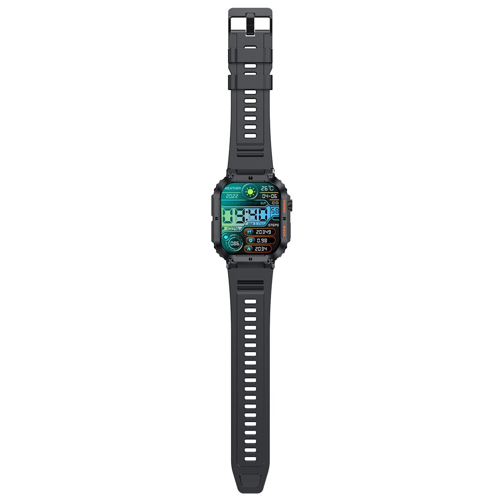 K57 Pro 1.96-inch Bluetooth-compatible Call Smart Watch Health Monitoring Outdoor Sports Smart Bracelet