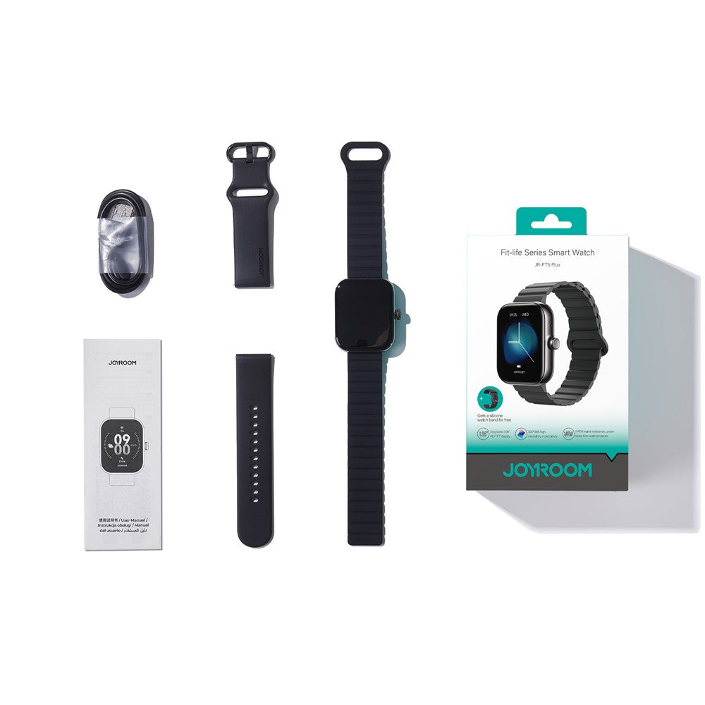 JOYROOM JR-FT5 Plus Smart Watch 1.96-inch Screen Sports Watch Answer / Make Call