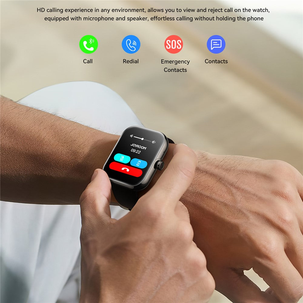JOYROOM JR-FT5 Plus Smart Watch 1.96-inch Screen Sports Watch Answer / Make Call