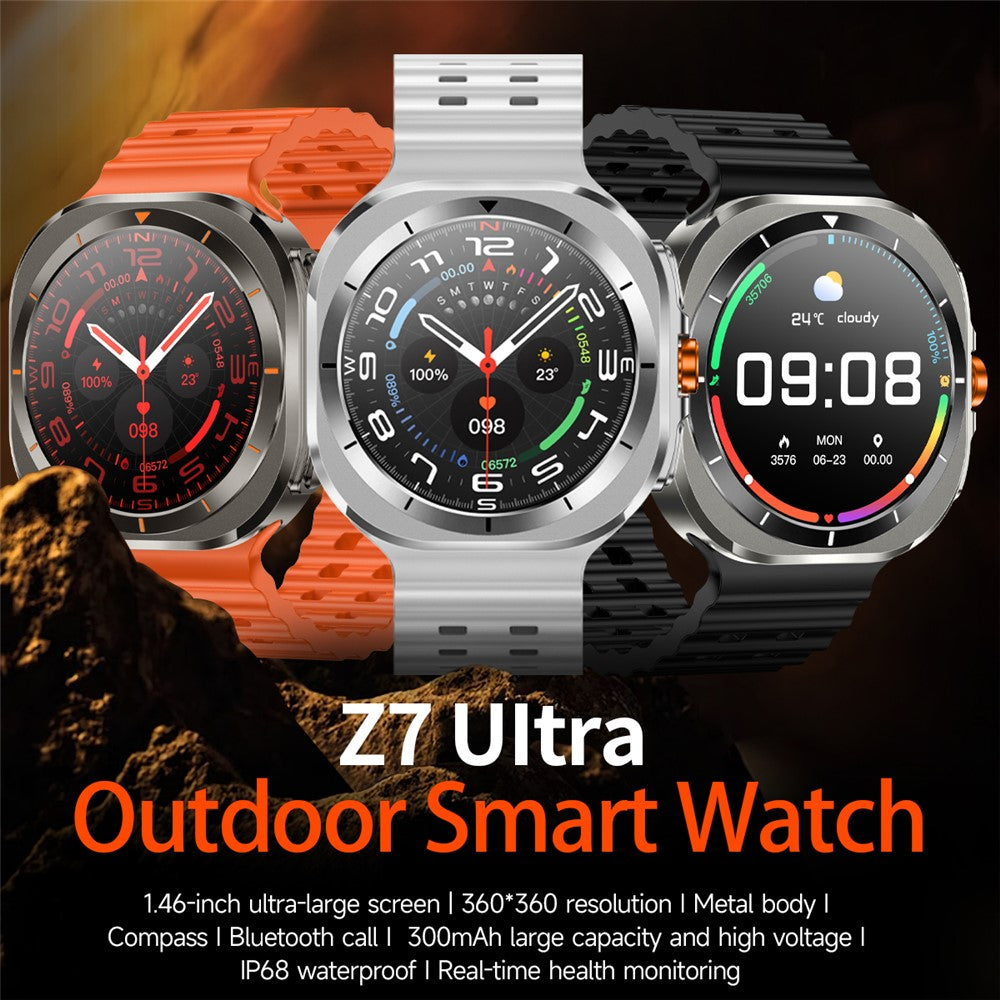 Z7 Ultra 1.46-inch Smart Watch Health Monitoring Waterproof Outdoor Sports Smart Bracelet