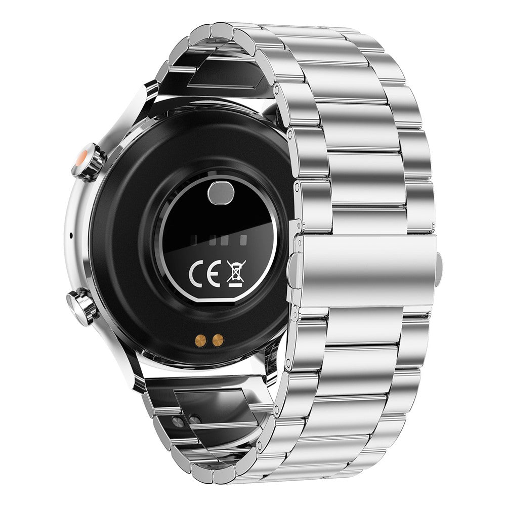 QS40 Steel Strap 1.39-inch Ultra-Thin Smart Watch Health Monitoring Bluetooth-compatible Calling Sport Watch