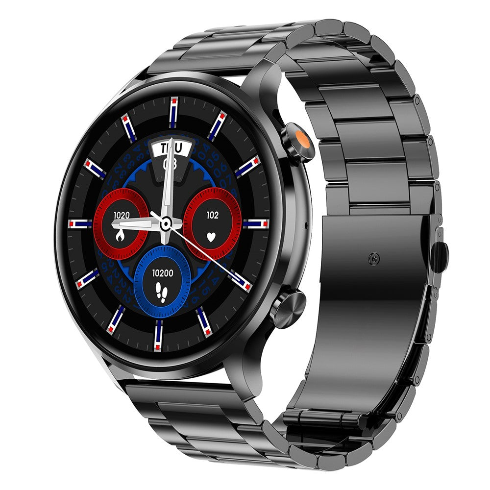 QS40 Steel Strap 1.39-inch Ultra-Thin Smart Watch Health Monitoring Bluetooth-compatible Calling Sport Watch