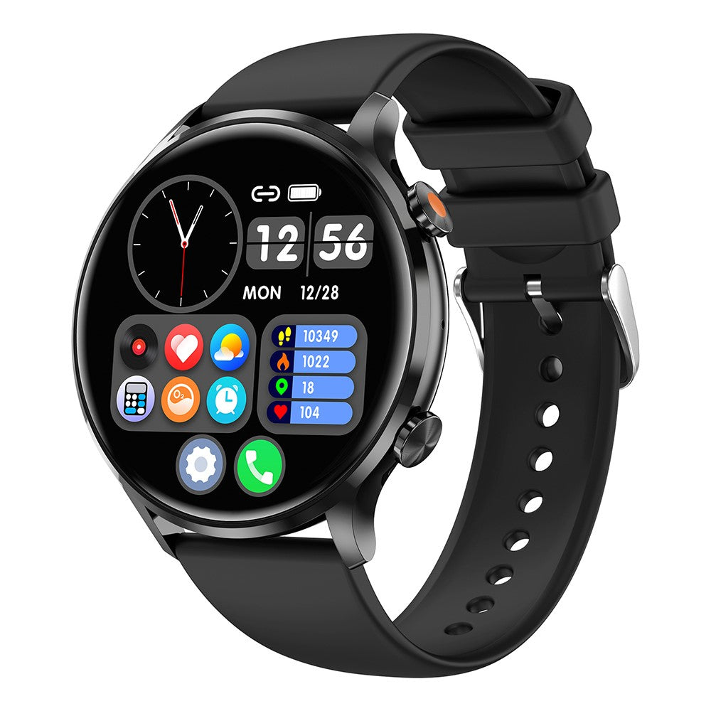 QS40 Silicone Strap 1.39-inch Ultra-Thin Smart Watch Health Monitoring Bluetooth-compatible Calling Sport Watch