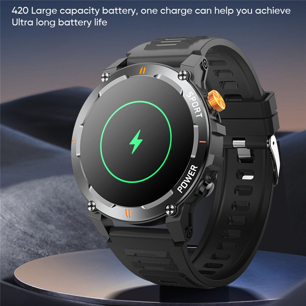 J300 1.52-inch Smart Watch Bluetooth-compatible Calling Health Monitoring Outdoor Sports Watch