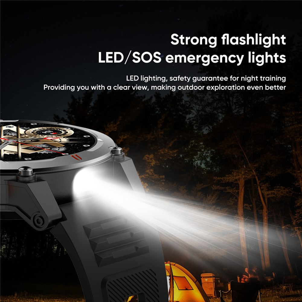 J300 1.52-inch Smart Watch Bluetooth-compatible Calling Health Monitoring Outdoor Sports Watch