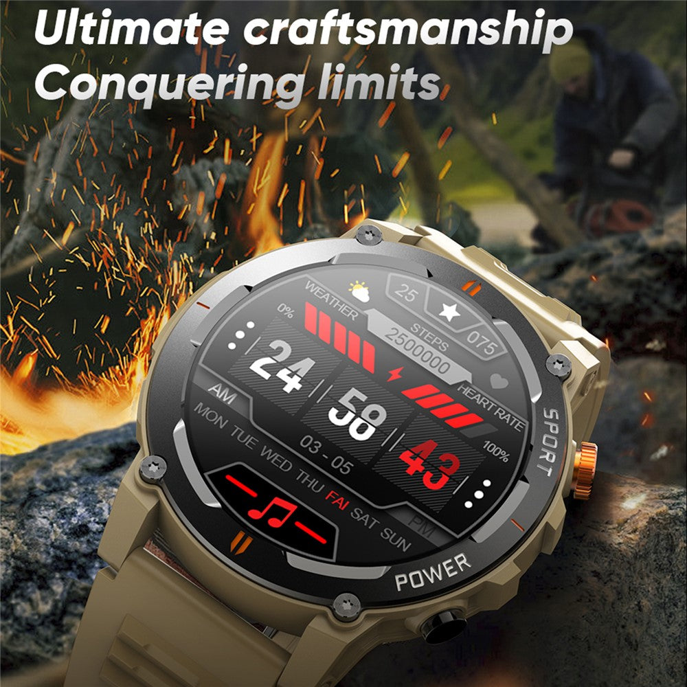 J300 1.52-inch Smart Watch Bluetooth-compatible Calling Health Monitoring Outdoor Sports Watch