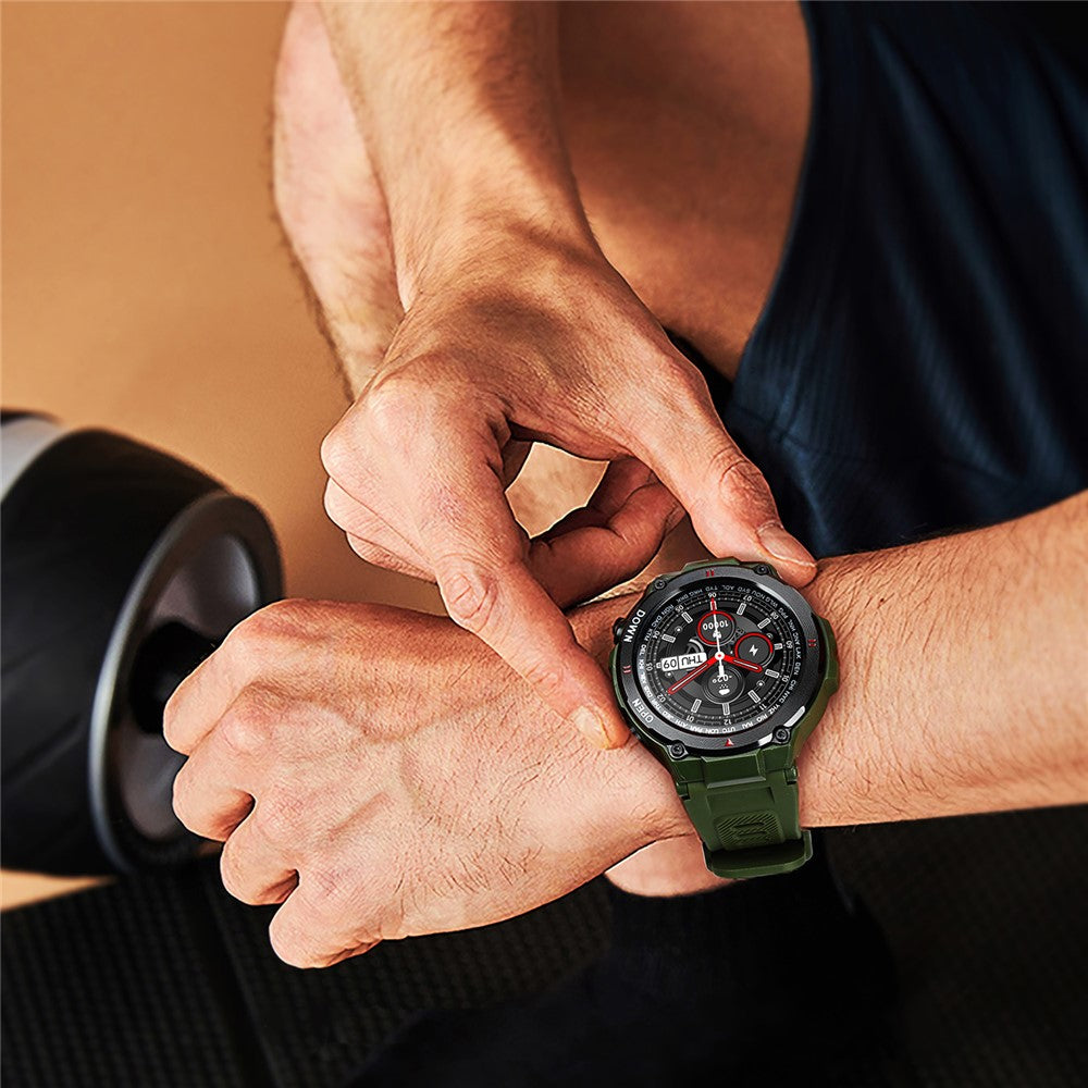 K22 Fitness Bracelet 1.28 Inch IPS Screen Heart Rate Blood Pressure Monitor Bluetooth-compatible Smart Watch