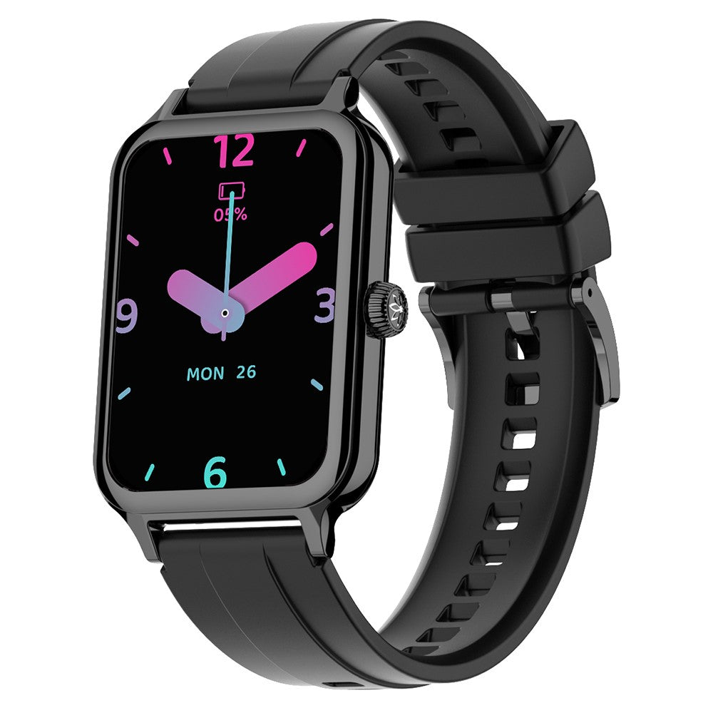 DTV1 1.74 inch AMOLED Display Smart Watch Bluetooth-compatible Call Fitness Tracker Smartwatch with Steel / Silicone Strap