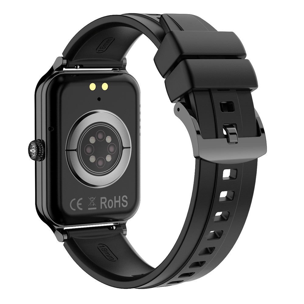 DTV1 1.74 inch AMOLED Display Smart Watch Bluetooth-compatible Call Fitness Tracker Smartwatch with Steel / Silicone Strap