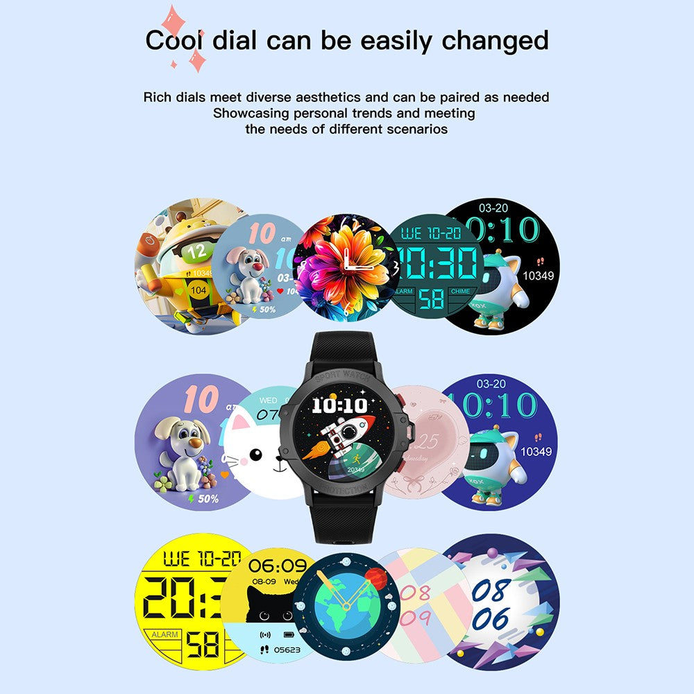 G26 Multi-function Children Smart Watch Weather Forecast Sports Bracelet with Alarm and Flashlight