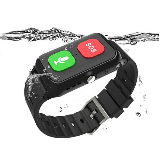 S8 Elderly GPS Positioning Smart Bracelet Heart Rate Body Temperature Monitor Smart Watch