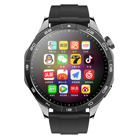 LM01 2+16G 1.43-inch AMOLED Smart Watch 4G SIM Card Android 8.1 Smart Sport Watch, for Europe Asia Africa