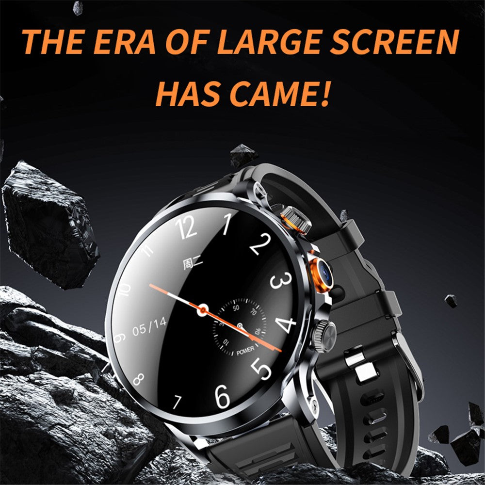 H18 3+32G 1.95" Large Screen Smart Watch 4G Network SIM Card Android 8.1 Health Monitoring Smart Watch