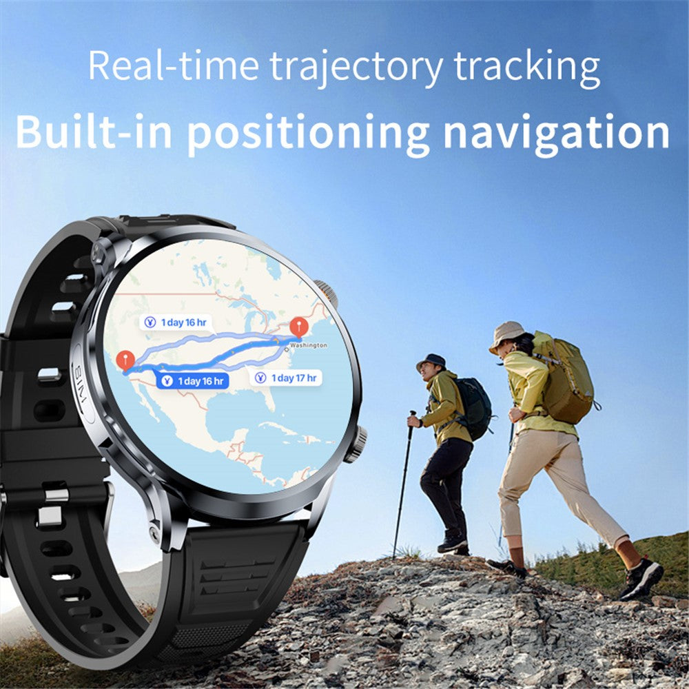 H18 3+32G 1.95" Large Screen Smart Watch 4G Network SIM Card Android 8.1 Health Monitoring Smart Watch