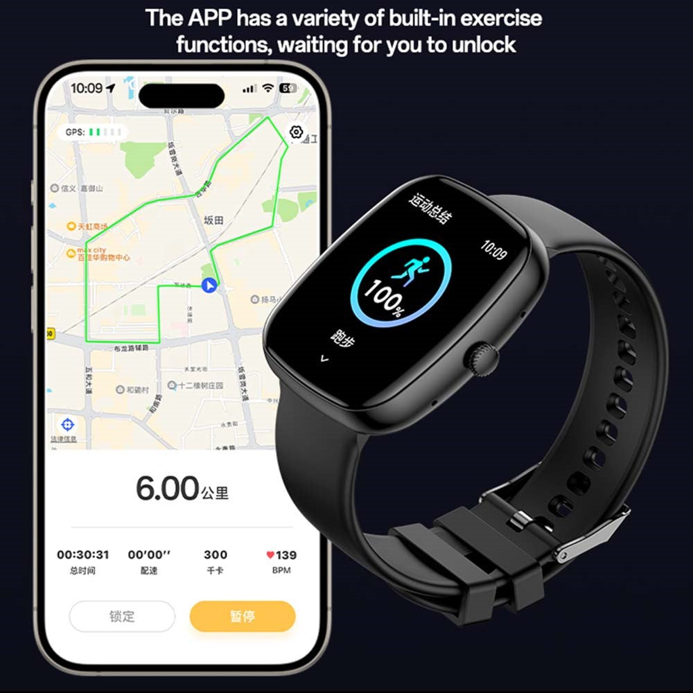 YESIDO IO22 Bluetooth-compatible Call Smart Watch Health Monitor IP67 Waterproof Sports Bracelet