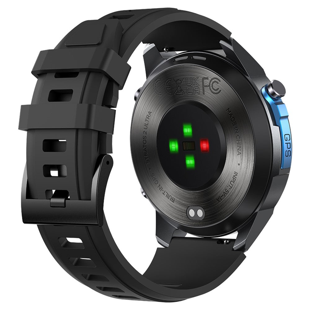ZEBLAZE Stratos 2 Ultra 1.43-inch AMOLED Screen Bluetooth-compatible Call GPS Sports Watch Health Monitor Smart Watch