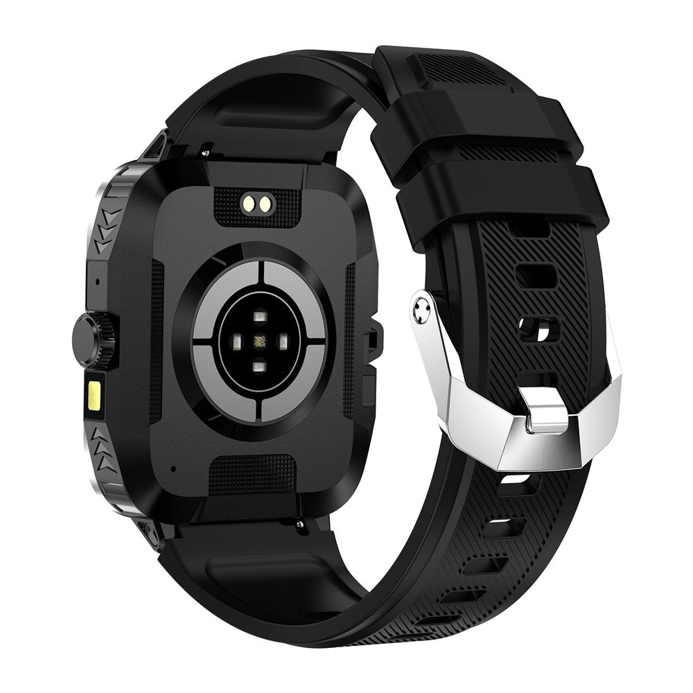 ZW59 Bluetooth-compatible Calling Smart Watch Blood Pressure Sleep Health Monitoring Sports Watch with Flashlight