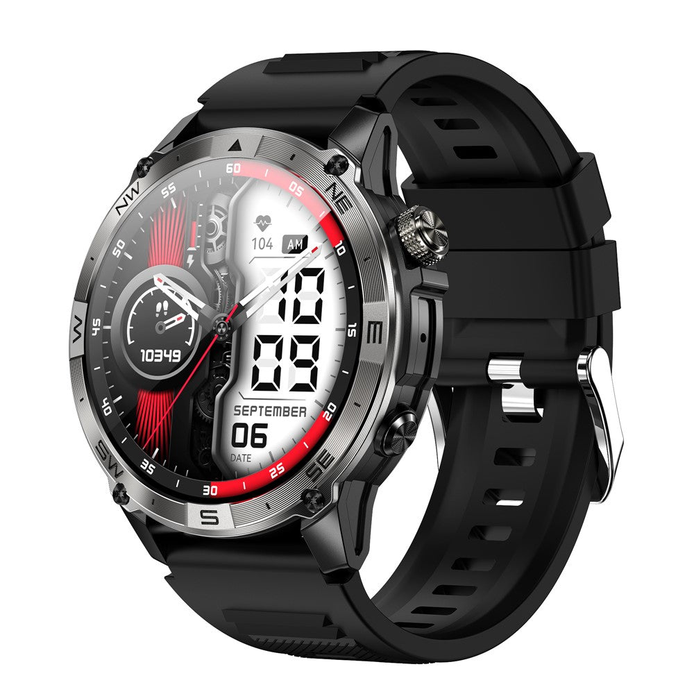 HK08 1.43-inch Smart Watch Heart Rate Sleep Health Monitoring Outdoor Sports Watch