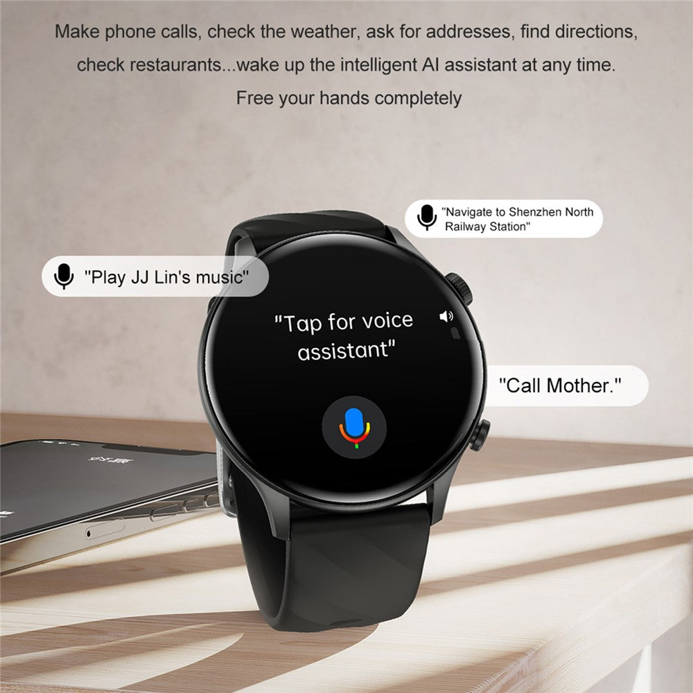 ZW63 Bluetooth-compatible Call Smart Watch Heart Rate Sleep Body Temperature Monitoring Sports Watch