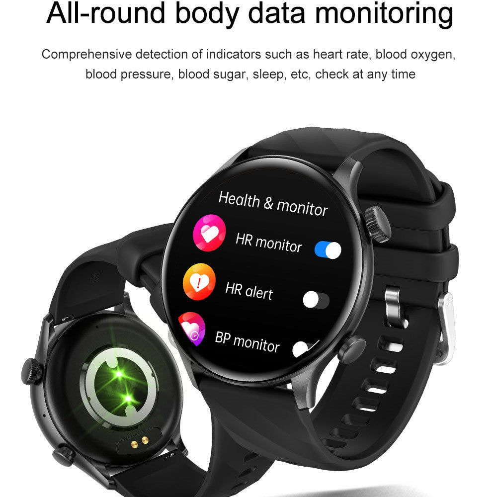 ZW63 Bluetooth-compatible Call Smart Watch Heart Rate Sleep Body Temperature Monitoring Sports Watch
