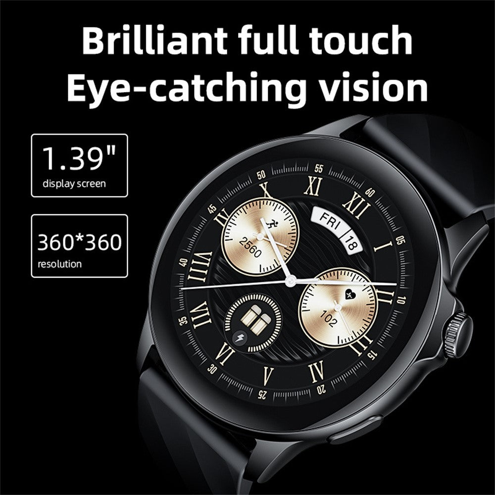 YESIDO IO29 1.39-inch Round Screen Bluetooth-compatible Call Smart Watch Health Monitor Sports Tracker