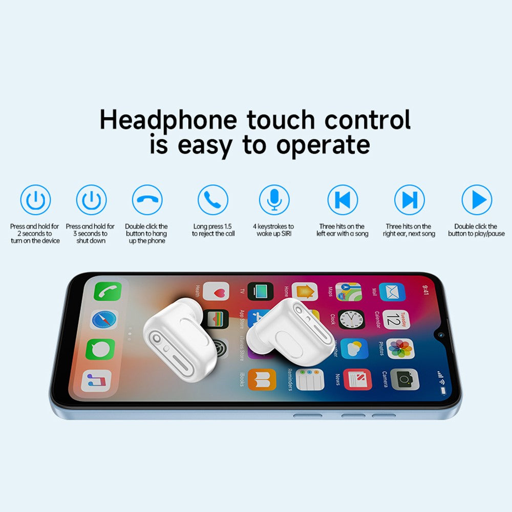 X20 2-in-1 Bluetooth-compatible TWS Earphone Health Monitoring 1.43-inch AMOLED Screen Smart Watch