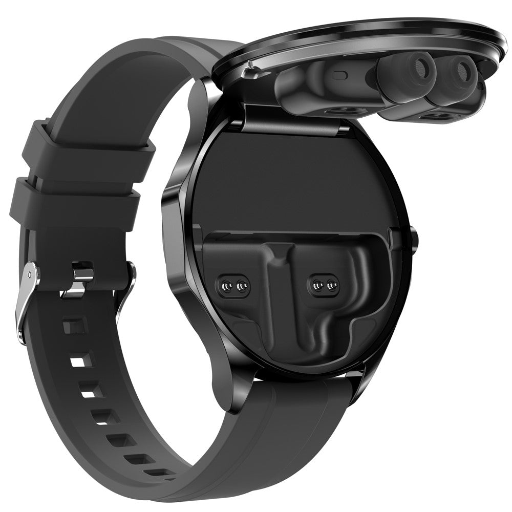 X20 2-in-1 Bluetooth-compatible TWS Earphone Health Monitoring 1.43-inch AMOLED Screen Smart Watch