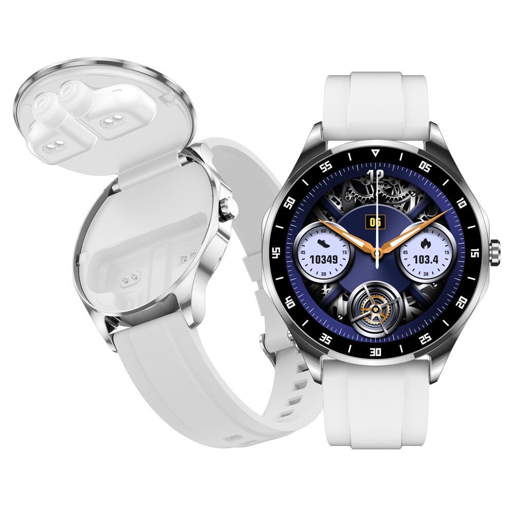 X20 2-in-1 Bluetooth-compatible TWS Earphone Health Monitoring 1.43-inch AMOLED Screen Smart Watch