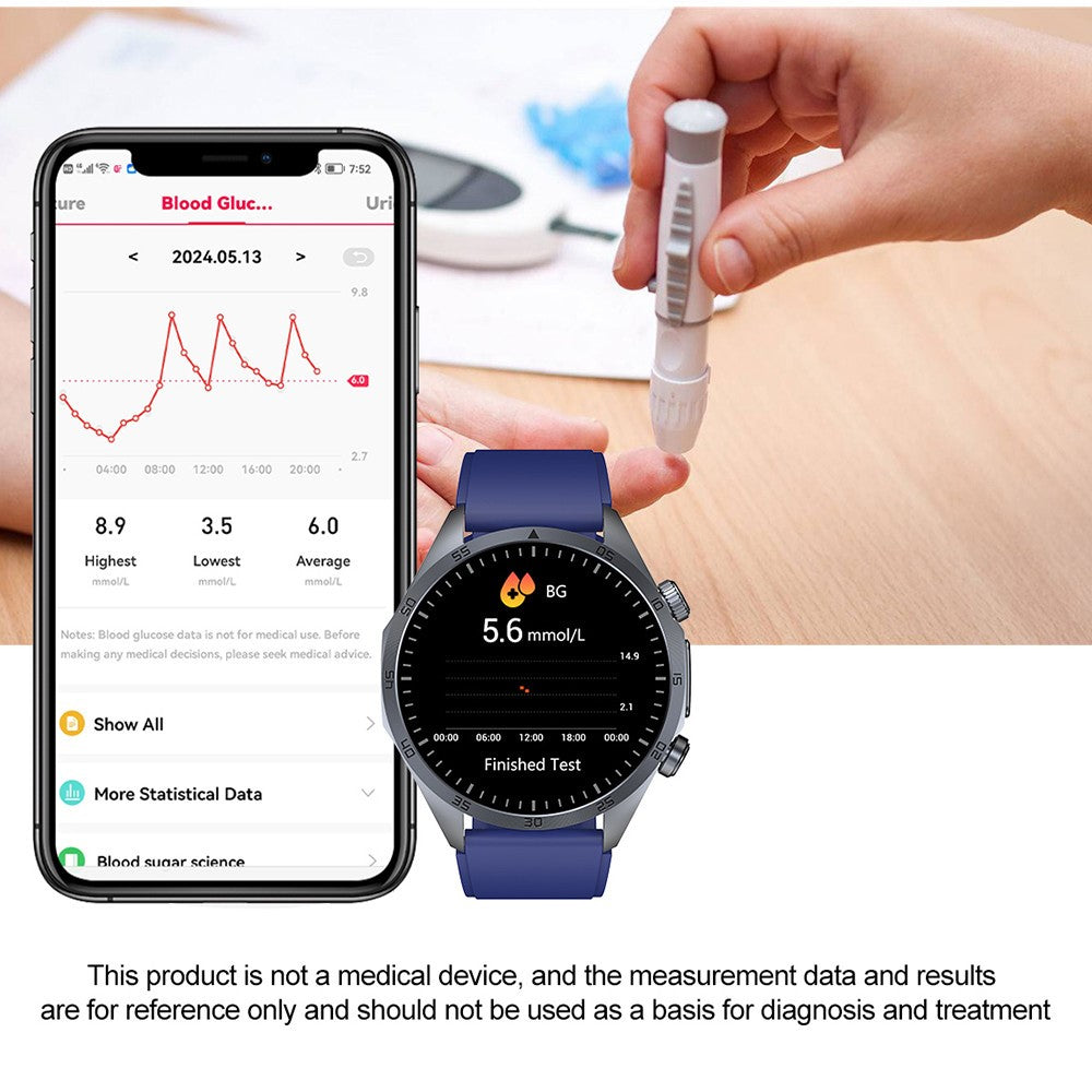 TK29 Silicone Strap AMOLED Screen Smart Watch Sleep Health Monitoring Sports Watch