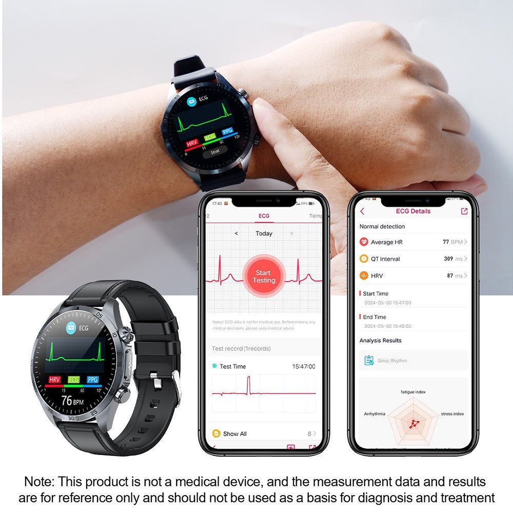 TK29 Silicone Strap AMOLED Screen Smart Watch Sleep Health Monitoring Sports Watch
