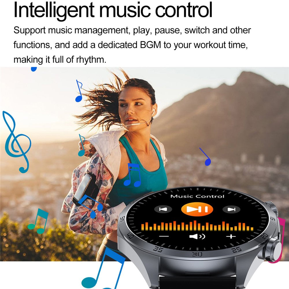 TK29 Steel Strap AMOLED Screen Smart Watch Sleep Health Monitoring Sports Watch