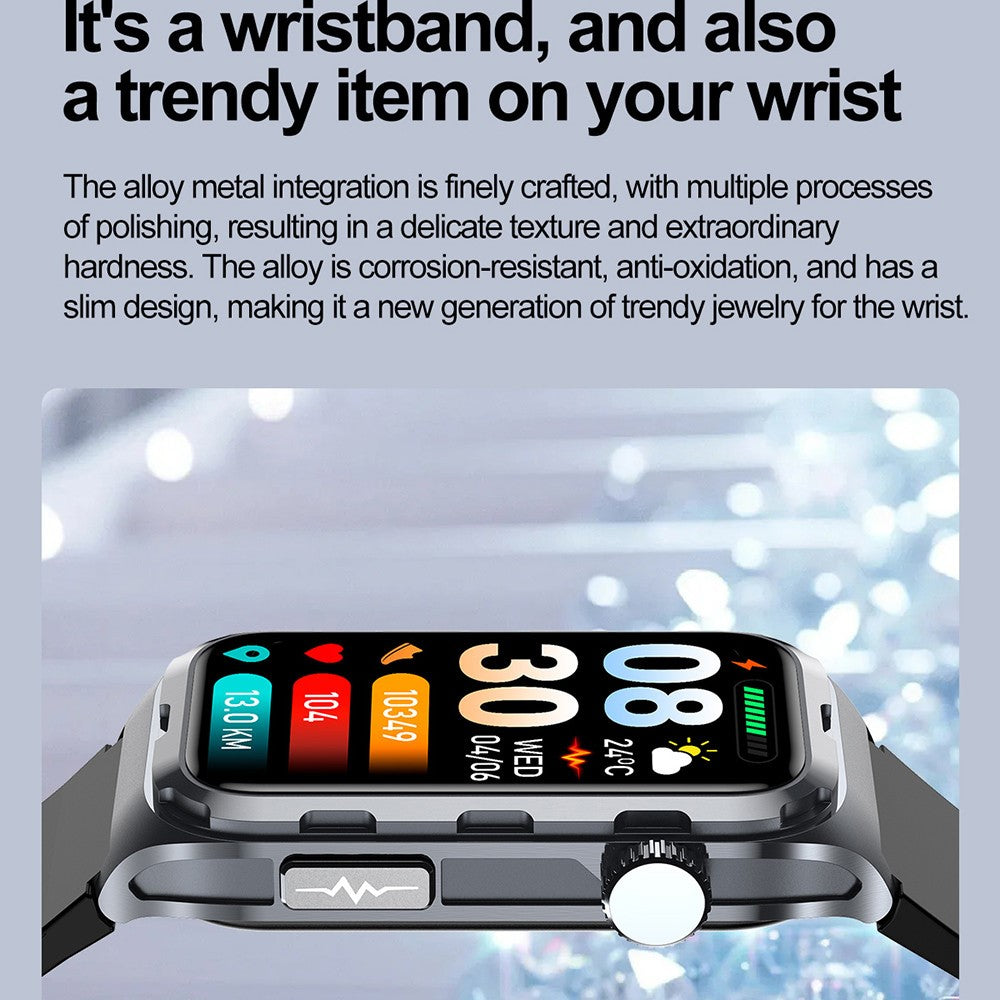 TK79 1.47-inch Screen Smart Wristband Health Monitor Bluetooth-compatible Waterproof Smart Bracele