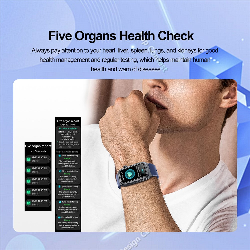 TK79 1.47-inch Screen Smart Wristband Health Monitor Bluetooth-compatible Waterproof Smart Bracele