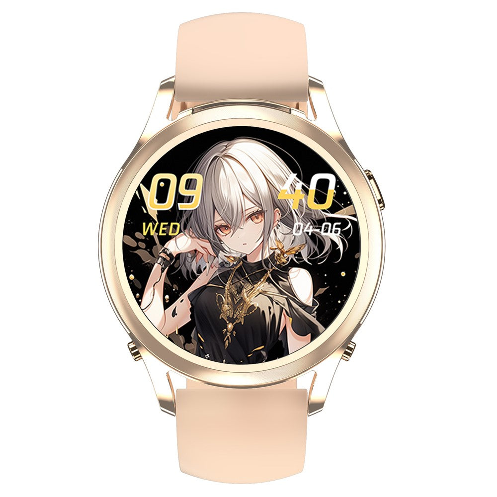 X17 Women TWS Earphones Smart Watch 2 in 1 Bluetooth-compatible Call Music Heart Rate Monitoring Watch