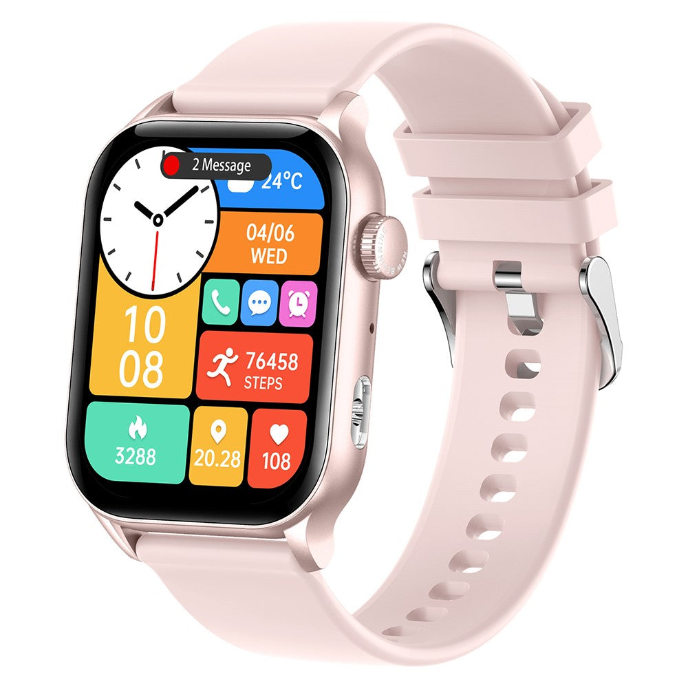 KR86 1.95-inch AMOLED Screen Smart Watch Health Monitoring Sports Watch Support Bluetooth-compatible Call