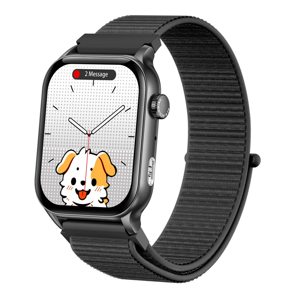 KR86 1.95-inch AMOLED Screen Smart Watch Health Monitoring Sports Watch Support Bluetooth-compatible Call