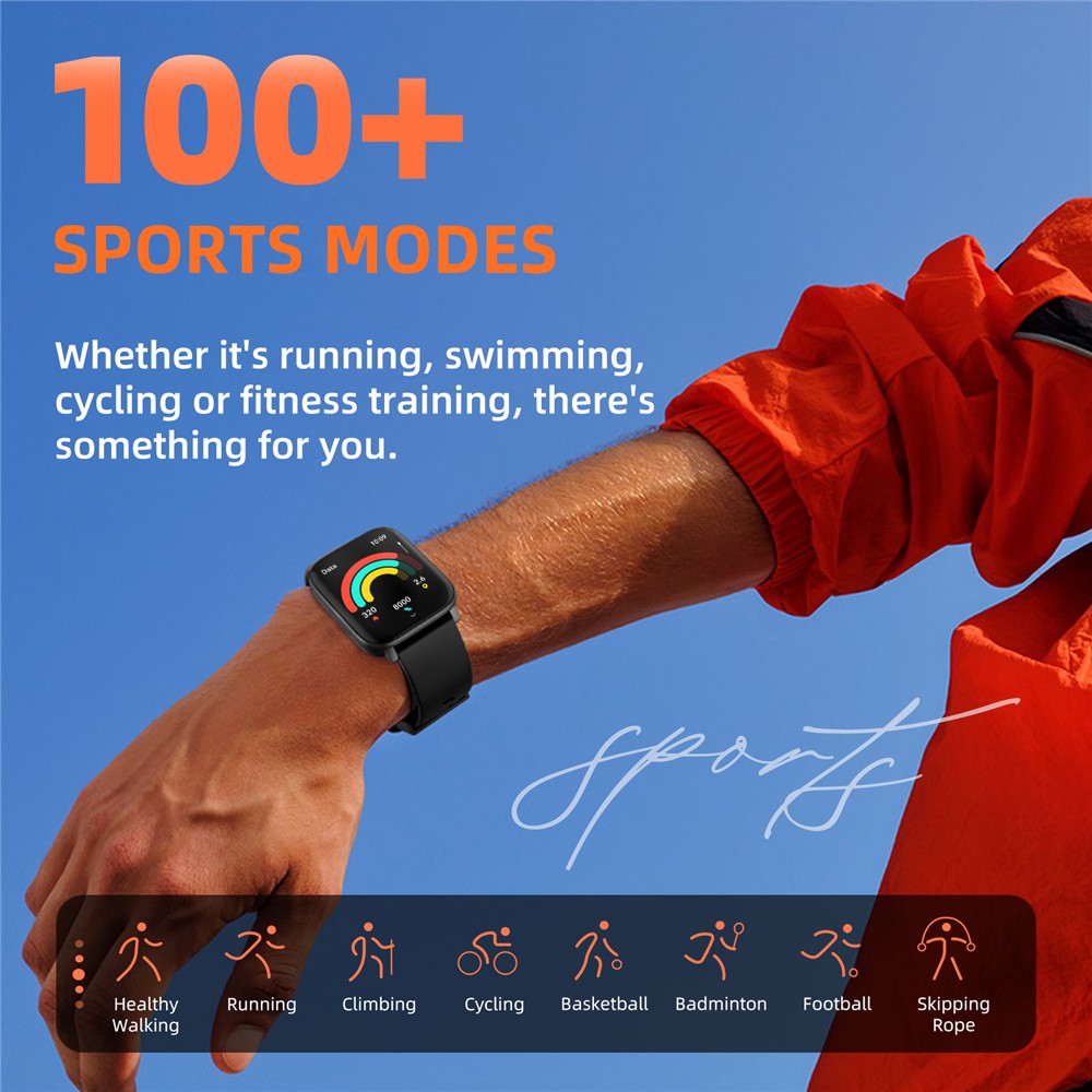 T63B Bluetooth-compatible Call Smart Watch Heart Rate Sleep Health Monitoring Music Sports Watch