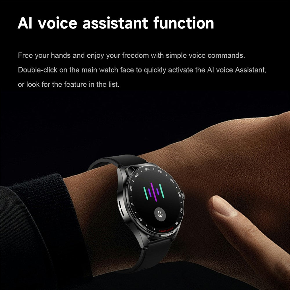 D9 Silicone Strap Smart Watch with Earbuds Bluetooth-compatible 5.3 Heart Rate Monitor NFC Touch Screen Fitness Tracker
