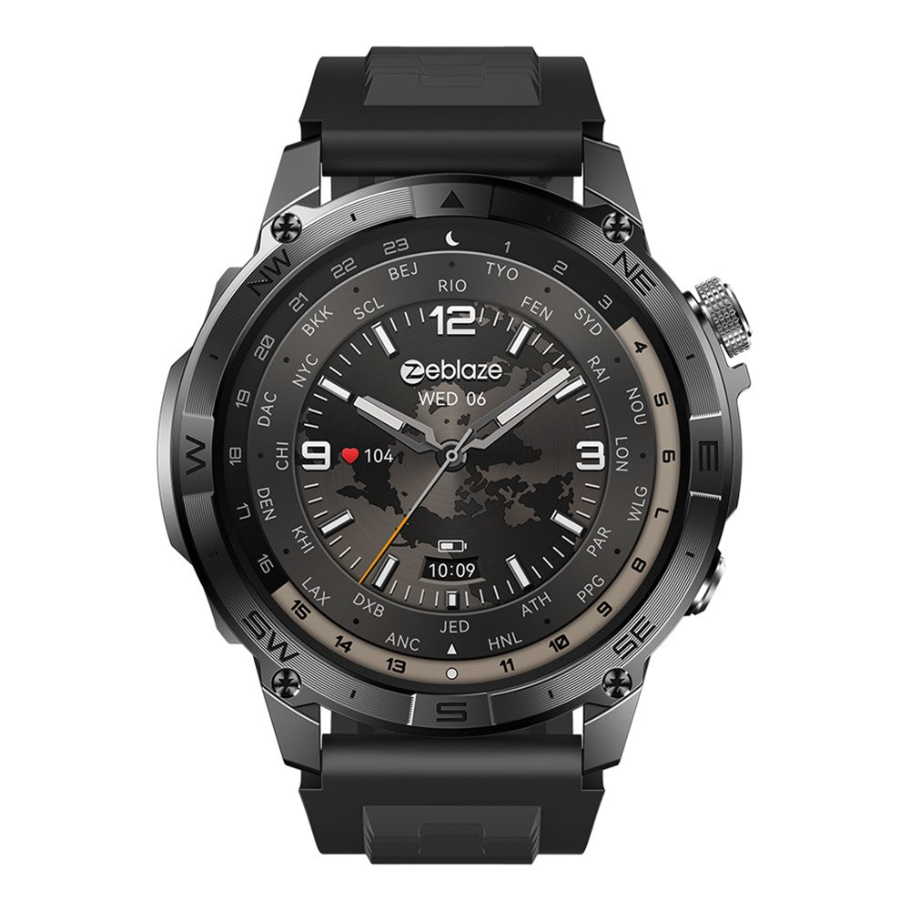 ZEBLAZE Stratos 2 Plus 1.43 Inch AMOLED Screen Outdoor Sports GPS Tracker Bluetooth-compatible Call Smart Watch