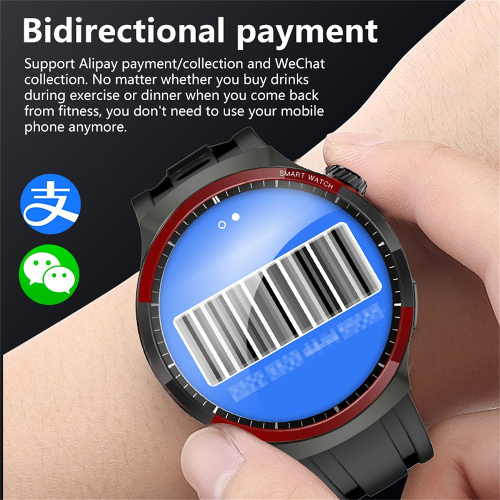 HX16 1.5 Inch Bluetooth-compatible Call Smart Watch Health Monitor Fitness Tracker Wrist Watch