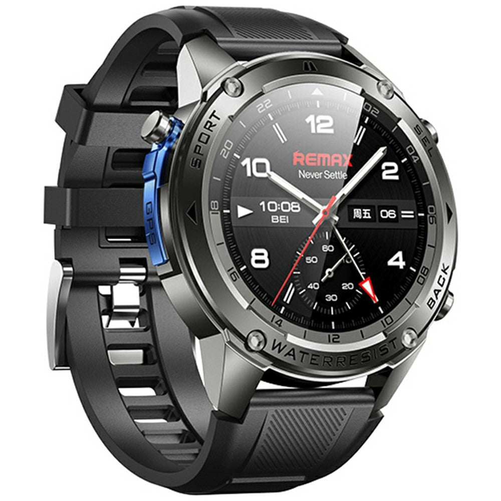 REMAX WATCH 18 Smart GPS Outdoor Sports Positioning Watch Fitness Tracker with Heart Rate Monitor / 50M Waterproof