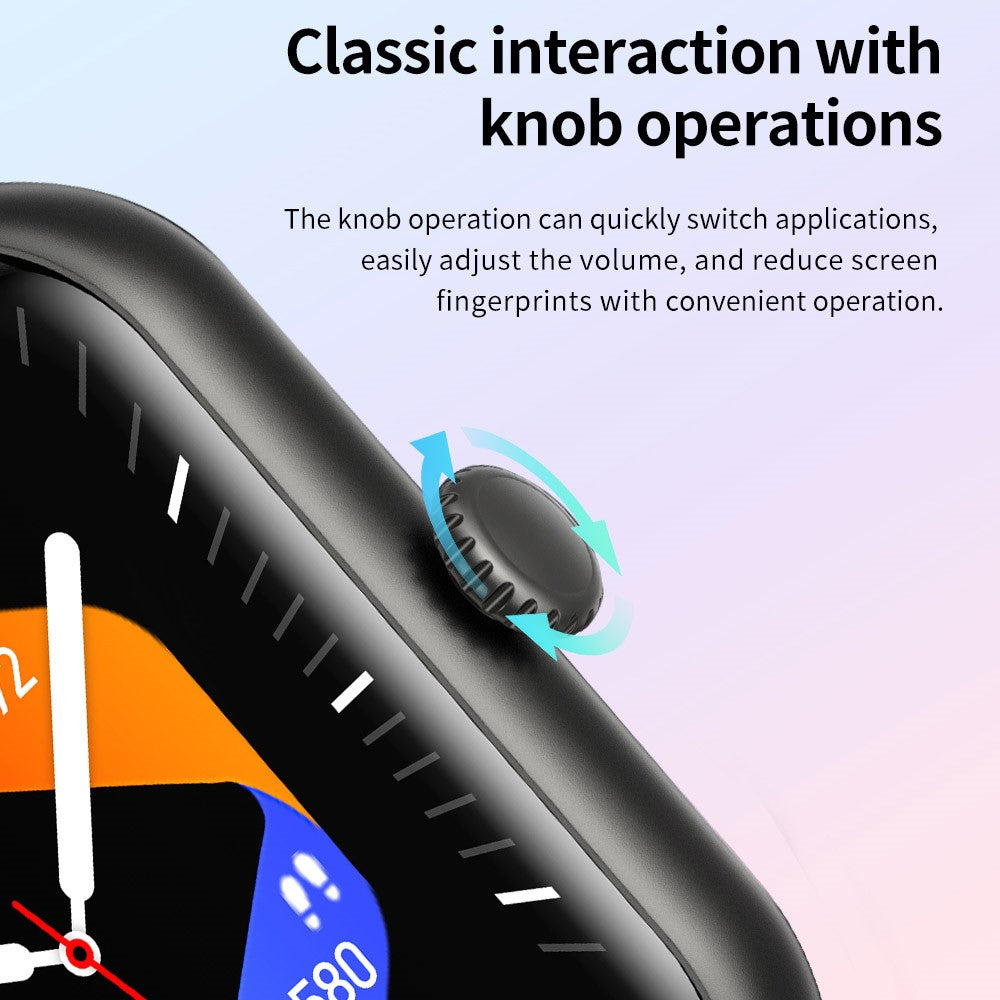 ZW62 2.01 Inch Bluetooth-compatible Calling Smart Watch Heart Rate Tracking IP67 Waterproof Sports Watch
