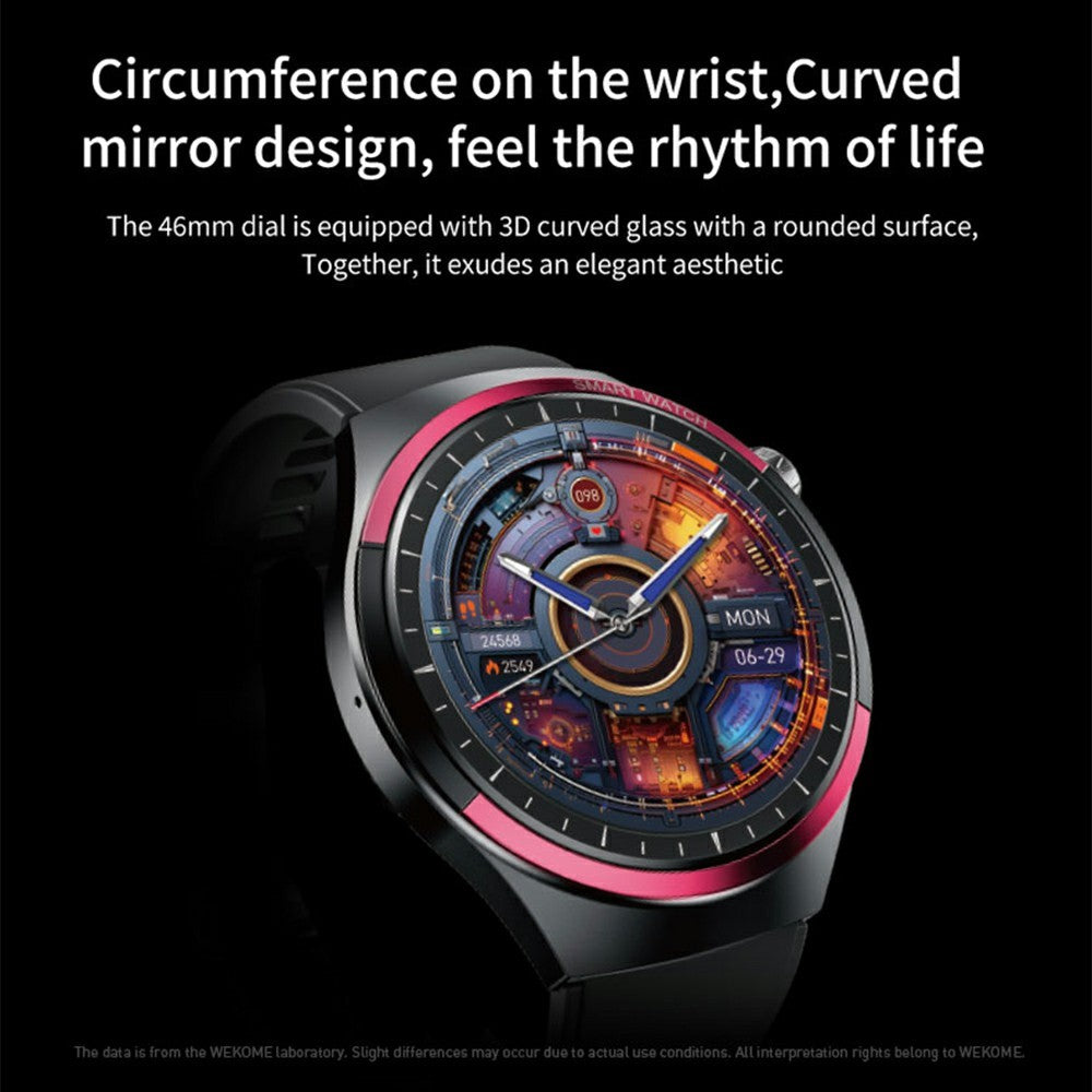 WEKOME WH-05 Smart Watch Zinc Alloy IP67 Waterproof Bluetooth-compatible HD Display Health Monitor