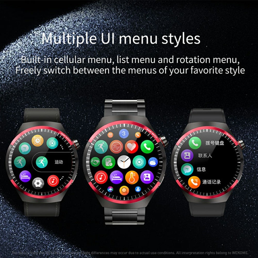 WEKOME WH-05 Smart Watch Zinc Alloy IP67 Waterproof Bluetooth-compatible HD Display Health Monitor