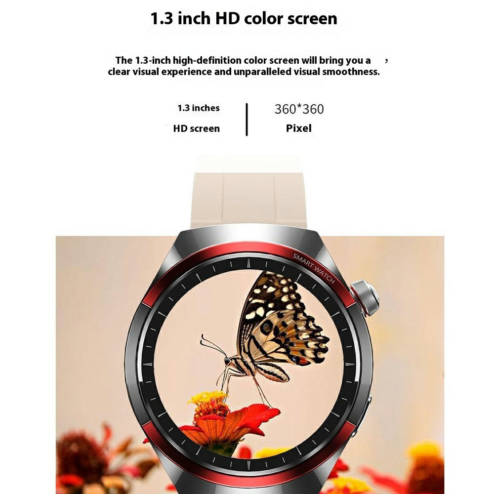 WEKOME WH-06 Smart Watch Zinc Alloy IP67 Waterproof Bluetooth-compatible HD Display Health Monitor Fitness Tracker