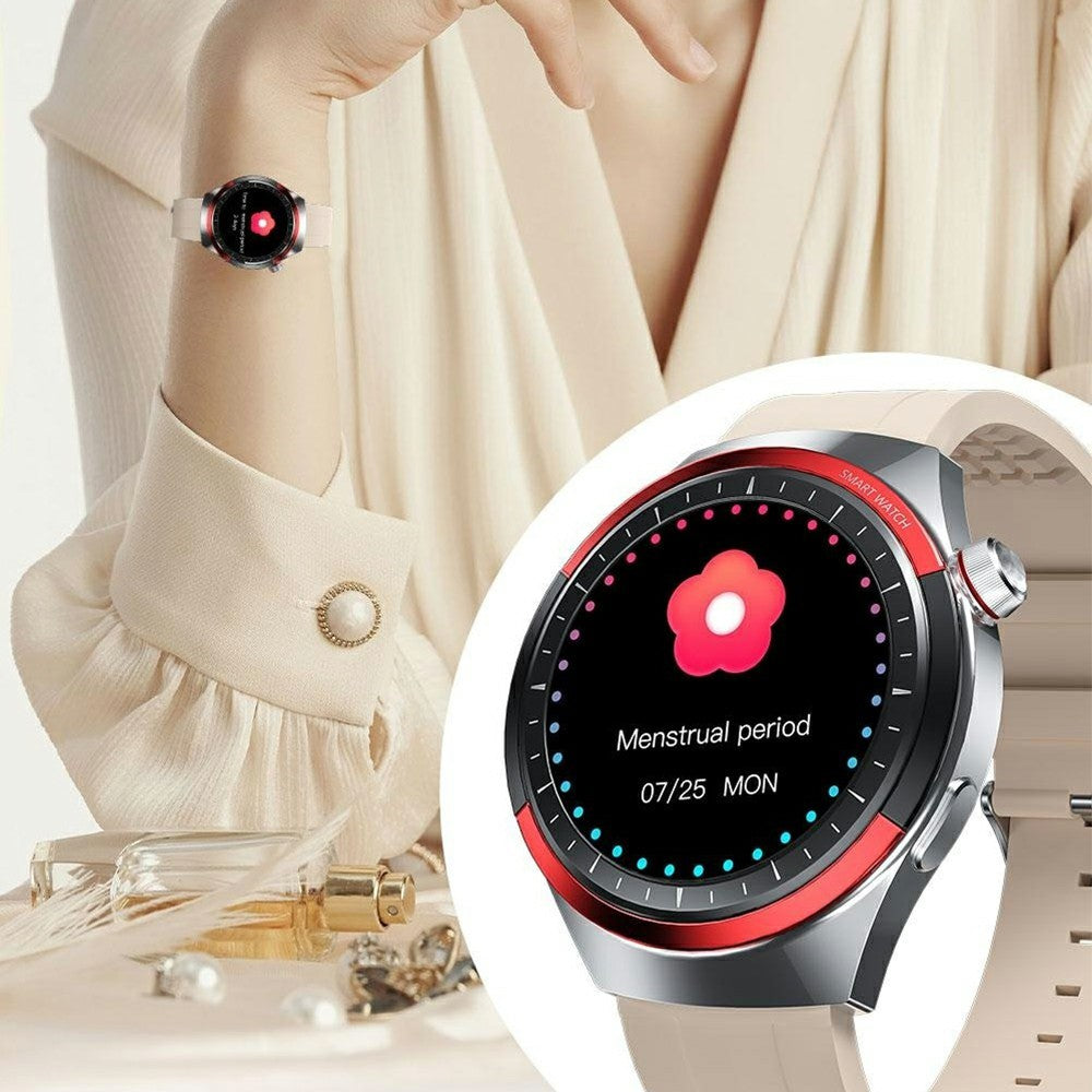 WEKOME WH-06 Smart Watch Zinc Alloy IP67 Waterproof Bluetooth-compatible HD Display Health Monitor Fitness Tracker